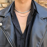 Cifeeo-Snake Bone Chain Choker