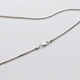 Cifeeo-Sterling Silver Fine Chain Choker