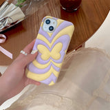 CIFEEO-Summer Cream Butterfly Phone Case