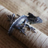 Gothic Accessories for Women Jewelry Rings for Women Trendy Creative Cute Lizard Punk Domineering Animal Ring Wholesale Jewelry