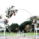 Cifeeo Round Wedding Arch Balloon Stand Holder Bow Of Birthday Party Decor Baby Shower Balloon Arch Circle Stand Background Decoration