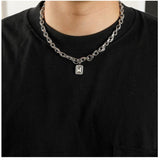 Cifeeo-White Diamond Pendant Necklace