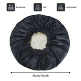 Cifeeo-Satin Bonnet Silk Bonnet Hair Bonnet For Sleeping Satin Bonnet For Hair Bonnets For Women Silk Bonnet For Natural Hair Luxury Shower Cap For Women