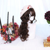 CIFEEO-Chocolate & Walnut Harajuku Curly Wig