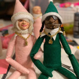 Cifeeo 🔥Limited Time Sale🔥Snoop On A Stoop Christmas Elf Doll🔥