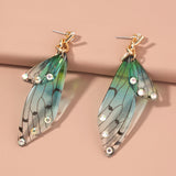 CIFEEO-Resin Butterfly Wing Earrings