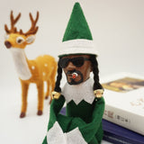 Cifeeo 🔥Limited Time Sale🔥Snoop On A Stoop Christmas Elf Doll🔥