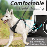 Cifeeo-Reflective No-Pull Dog Harness with Easy Control Handle and Adjustable Soft Padding for Small, Medium, and Large Dogs