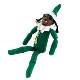 Cifeeo-Christmas Elf Doll felt doll eco-friendly doll spot peeping bent Snoop on a Stoop