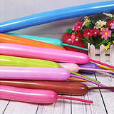 150Pcs Long Balloons Kit with Pump 260Q Twisting Animal Magic Balloons, Thickening Latex Skinny Balloons for Shape Assorted Colors for Birthday Party, Festival, Wedding, Christmas Decorations