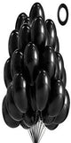 Black Gold Confetti Latex Balloons, 60 Pack 12 Inch Black Metallic Gold Party Balloons for Graduation Birthday Wedding Party Decorations