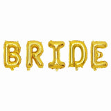 Rose Gold Bride to be Letter Foil Balloon Wedding Bridal Shower Engagement Hen Party Decor Bachelorette Party Supplies