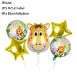 Cifeeo Baby Shower Animal Ballons Birthday Jungle Party Safari Party Jungle Theme Party Baloon Wedding Party Decor Kid Birthday Balloon