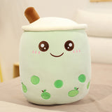 real-life bubble tea plush toy stuffed food milk tea soft doll boba fruit tea cup pillow cushion kids toys birthday gift