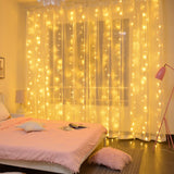 Curtain Fairy String Light LED Christmas Decorations for Home Garland Xmas Light Christmas New Year  Navidad Ornament Gift