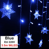 Curtain Fairy String Light LED Christmas Decorations for Home Garland Xmas Light Christmas New Year  Navidad Ornament Gift