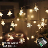 Curtain Fairy String Light LED Christmas Decorations for Home Garland Xmas Light Christmas New Year  Navidad Ornament Gift